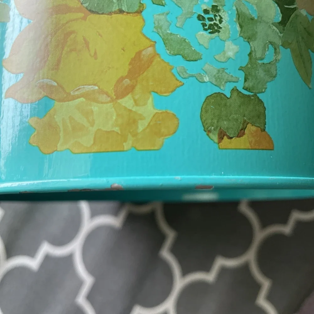 Pioneer Woman Country Garden Floral Teal 6.5